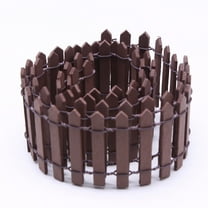 1PCS Miniature Fairy Garden Fence Wooden Fence DIY Fairy Garden Accessories For DIY Crafts And Tiny Landscaping 90X5cm