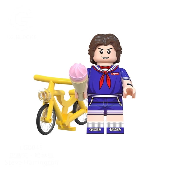 1PCS Minifigures Set –Papa Eleven Upside Down Max Hawkins Movies Demogorgon Steve Dustin Mike Will Erica Robin Nancy Building Blocks, Creative Puzzle Toys for Children Christmas Gift Birthday Present