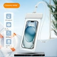 thumbnail image 1 of 1PCS Moonlight White Waterproof Phone Case Touchscreen Swim Dive Rainproof, 1 of 12