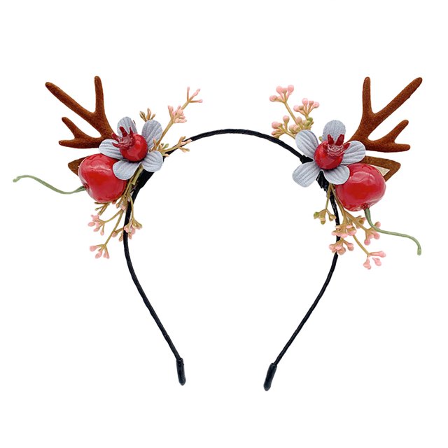 1PCS Mori Flower Hair Accessories Christmas Headdress Headband Sweet