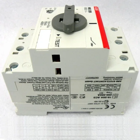 ABB MS325-20 (MS32520) 16-20A 3P Industrial Motor Protection Circuit Breaker