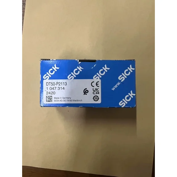 SICK DT50-P2113 Industrial Laser Distance Sensor 1047314, for Industrial Automation Distance Measurement & Position Control