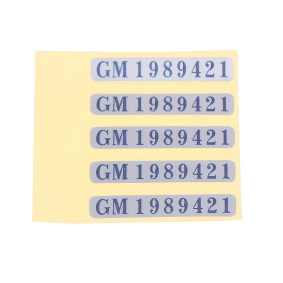 1PCS New Enclosure Sticker Enclosure Nameplate Label for GB DMG