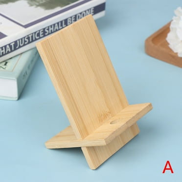1PCS New Wooden Phone Holder Stand Mobile Smartphone Support Tablet Stand