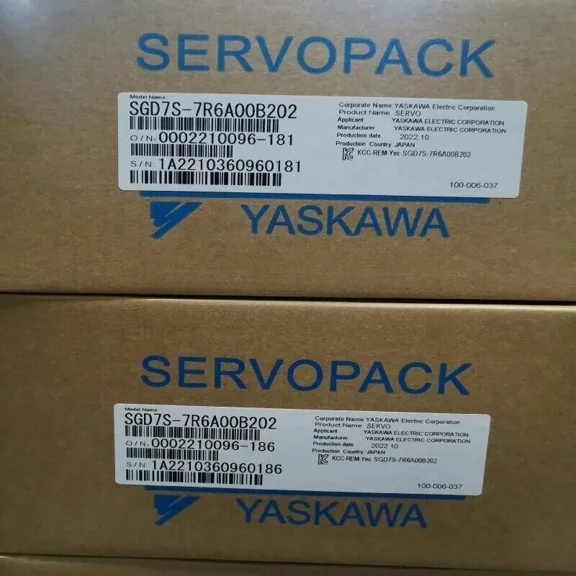 1PCS New YASKAWA Servo Drive SGD7S-7R6A00B202