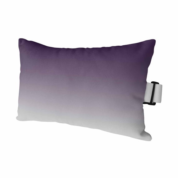 1PCS Outdoor Pillow for Chaise Lounge Chair Purple Grey Gradient ...