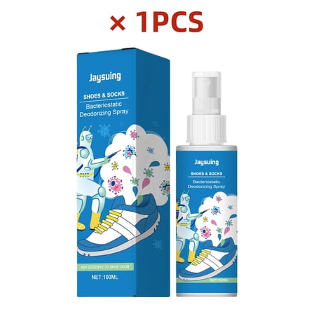 1PCS Outdoors Natural Foot & Shoe Deodorizer Spray - Foot Spray for Smelly Feet & Shoe Spray for Smelly Shoes - Removes, Controls & Prevents Odors 100ml