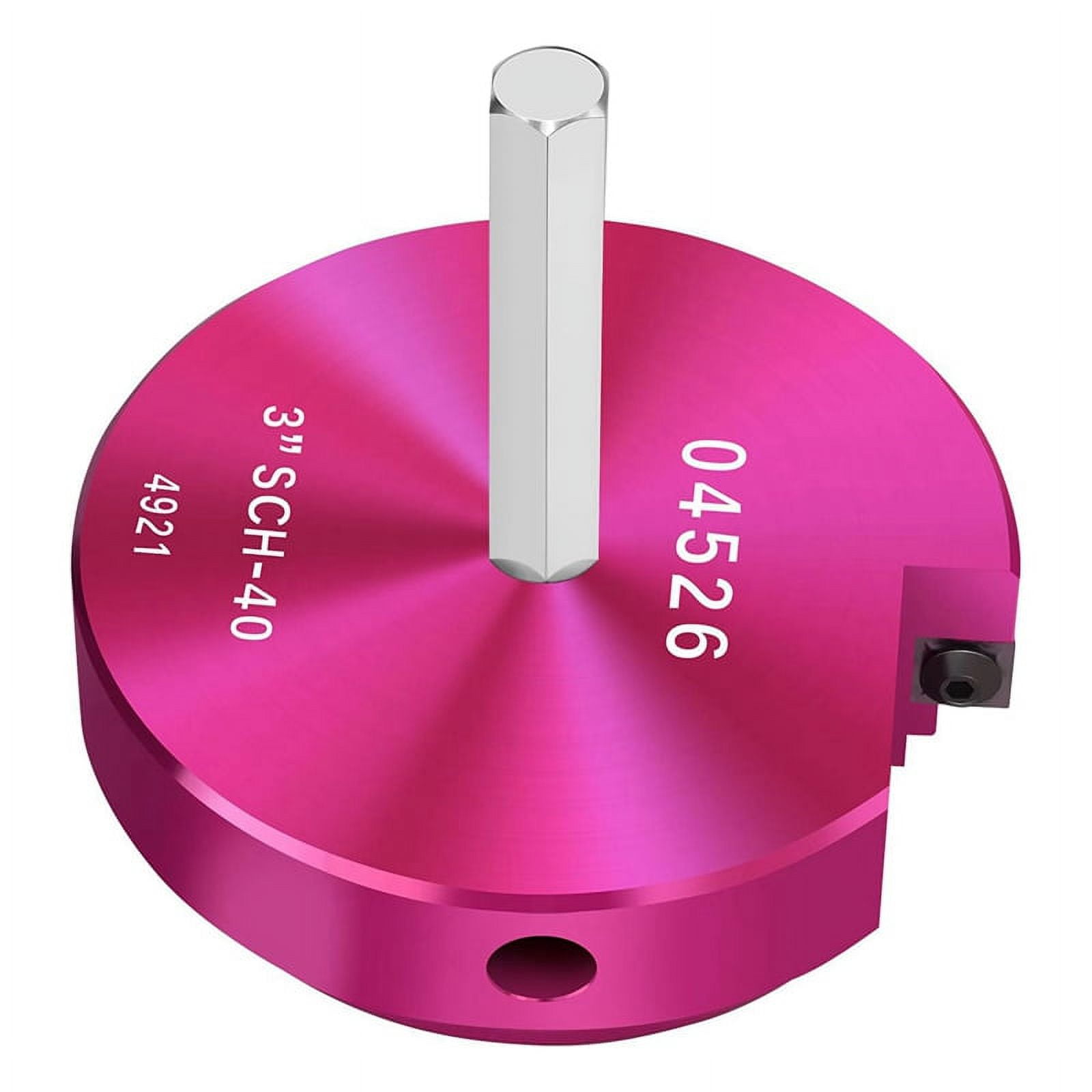 1PCS PVC Pipe Reamer 3Inch Blade Head,PVC Pipe Cleaning Reamer with 3