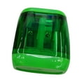 thumbnail image 1 of 1PCS Pencil Sharpeners,Dual Holes Sharpener with Lid for Men,Women,Artist,Home,Office (Green), 1 of 7