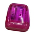 thumbnail image 1 of 1PCS Pencil Sharpeners,Dual Holes Sharpener with Lid for Men,Women,Artist,Home,Office (Hot Pink), 1 of 7