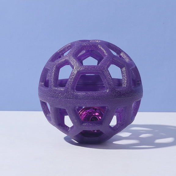 1PCS Pet Bell Ball Toy, Suitable for Dogs, Cats, and Other Animals, Safe and Durable, bite-Resistant Design, Interactive Toy, Promotes Activity, an Essential Daily Plaything for Pets