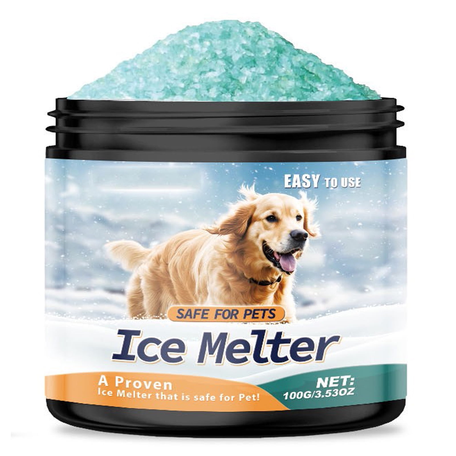 1PCS Pet-Friendly Ice Melt, Pet Safe Ice Melt Safe For Concrete,Snow ...