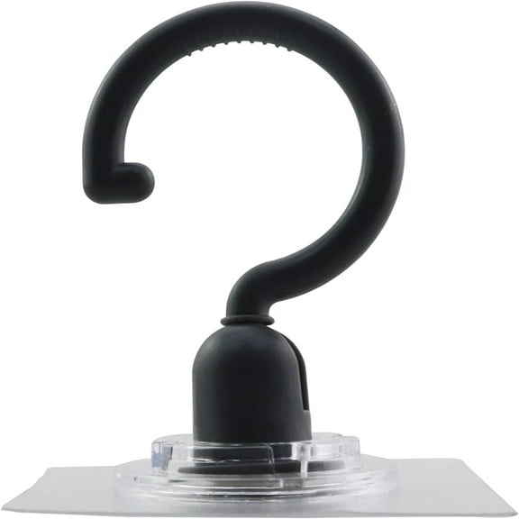 1PCS Plastic 360 Degree Rotating Adhesive Ceiling No Trace Hanger Connecting Shaft