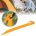 thumbnail image 1 of 1PCS Plastic Inflatable Stakes,Plastic Tent Stakes,8.8 Inch Heavy Duty Plastic Canopy Stakes for Camping,Garden & Outdoor Decorations, Lightweight Rust-Proof Sand Anchors,Yard Inflatable Stakes, 1 of 9