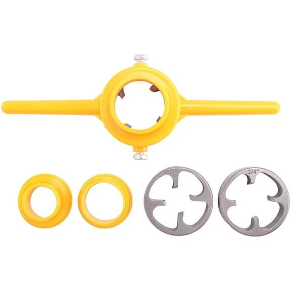 1PCS Plastic Pipe Thread Die Kit, of Water Tap Wrench Set, PVC Threader Plumbing Tool