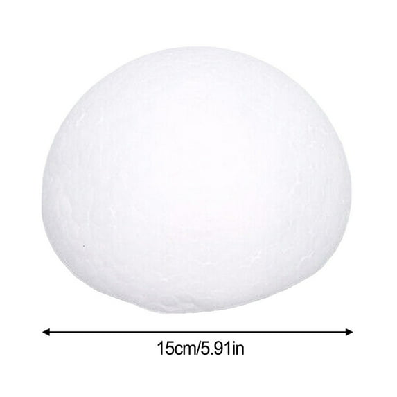 1PCS Polystyrenes Foam Half Ball Hemisphere DIY Accessory Handmade For Wedding Party Celebration Decoration Crafts DIY All Size