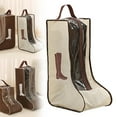 thumbnail image 1 of 1PCS Portable Boots Storage,Boots Storage/Protector Bag,Portable Waterproof Storage Bags Are Used for Travel Storage,Under The Bed,Wardrobe,Shoe Cabinet and Other Home Storage(Beige,Tall), 1 of 9