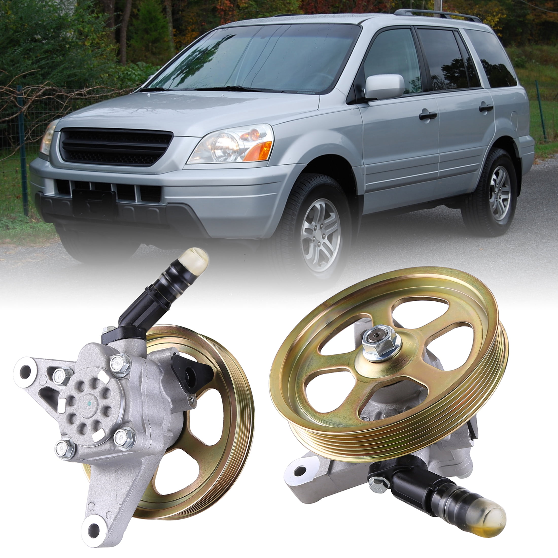 ABSOPRO Power Steering Pump Replacement For Honda Pilot 2005-2008, Odyssey, Acura MDX - 56110PVJA01 - View #8