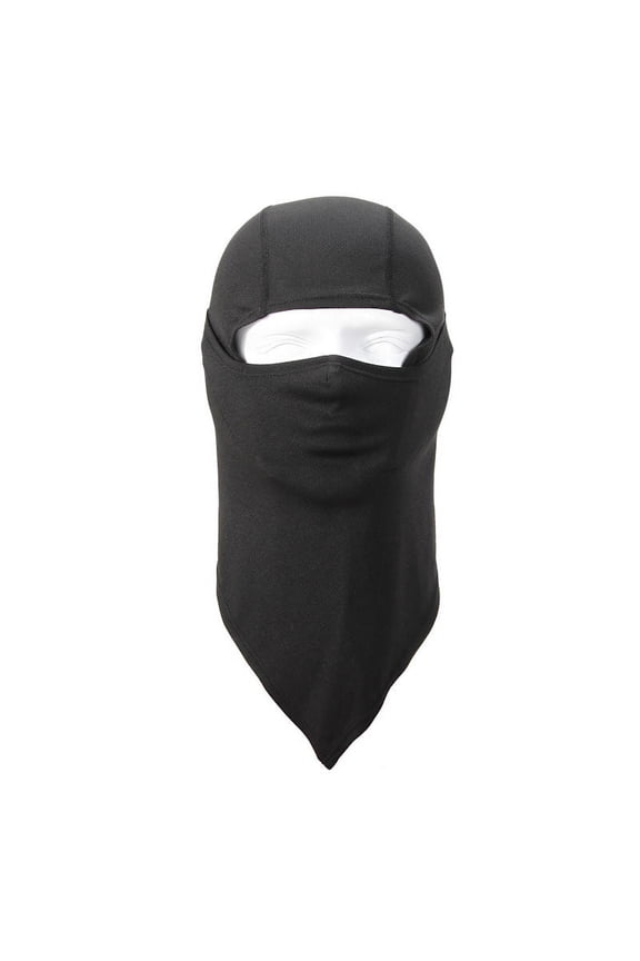 1PCS Quick-Drying Breathable Dust Drying Multifunctional Face Full Mask Anti-UV Black