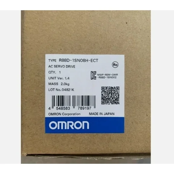 1PCS R88D-1SN08H-ECT New Omron Servo drive R88D-1SN08H-ECT Good quality