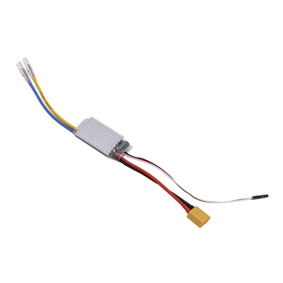 1PCS RC High-Speed Ship 2-6S 50A One-Way Brushed ESC 5V2A BEC Output /T Plug for 370 380 390 540 550 Single Motors