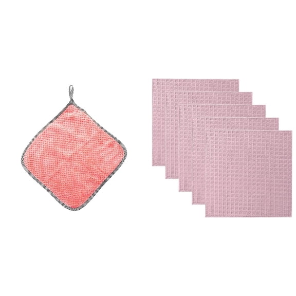 1PCS Rag Dish Cloth Water Absorption Thickening Pot Washing Towel Table Kitchen Dishcloth