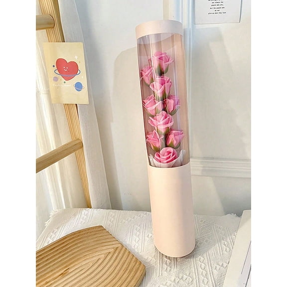 1PCS Rose Flower Gift Box Packaging Mother s Day Flower Packaging Valentine s Day Gift Box Anniversary Gift