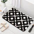 thumbnail image 1 of 1PCS Runner Rug Faux Carpet Bathroom Floor Mats Door Carpet Washable Fast Dry Area Rug for Bedroom Doorway Toilet Doormat, 1 of 5