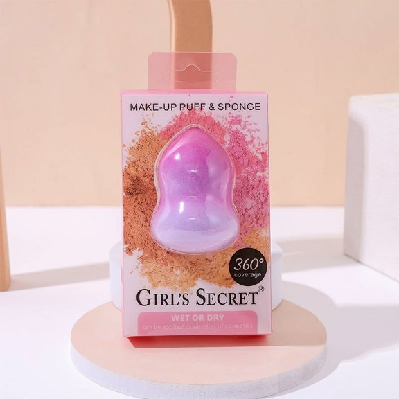 1PCS/SET Purple Gourd Powder Puff Base Makeup Setting Powder Puff Latex Multi-Purpose Beauty Cotton Super Soft Sponge Eggs No Powder Beauty Eggs
