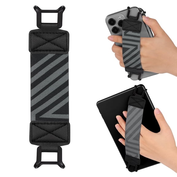 1PCS Secure Hand Strap for 6-8" eReaders And Tablet, Universal High-Elasticity Versatile Strapsicle, Soft Lightweight Finger Grip Holder for 6-8" ebook readers & accessories, Green