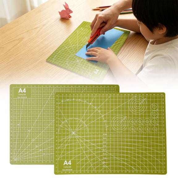 1PCS Self Healing Cutting Mat- 8.66"X11.81” Double-Sided Cutting Mats for Crafts, A4 High-Density Cutting Mat for Sewing Rotary Cutter Mat with Grid for Fabric Quilting Modeling Scrapbooking Project