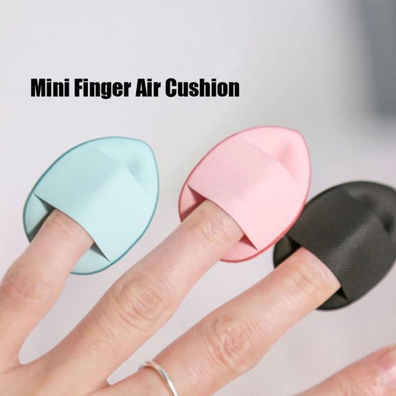 1PCS Size Finger Shape Cosmetic Puff Air Cushion Sponge Soft Foundation Tool