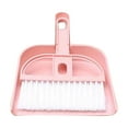 thumbnail image 1 of 1PCS Small Broom and Dustpan Set, Mini Dust Pan and Brush, Hand Whisk for Pets, Kids, Desk, Home, Camping, Pink Cleaning Supplies, 1 of 2