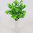 thumbnail image 1 of 1PCS Small Fake Plants Decor Artificial Plants Indoor Artificial Greenery for Wedding Decorations Front Porch Garden Decor Patio Backyard Outdoor Decor Centerpiece Table Decorations 13.7IN, 1 of 8
