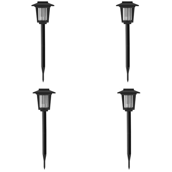 1PCS Smart Solar Dual-Mode Garden Zapper,Solar Powered Mosquito Zapper,Smart Solar Bug Zapper Outdoor & Patio Mosquito Killer