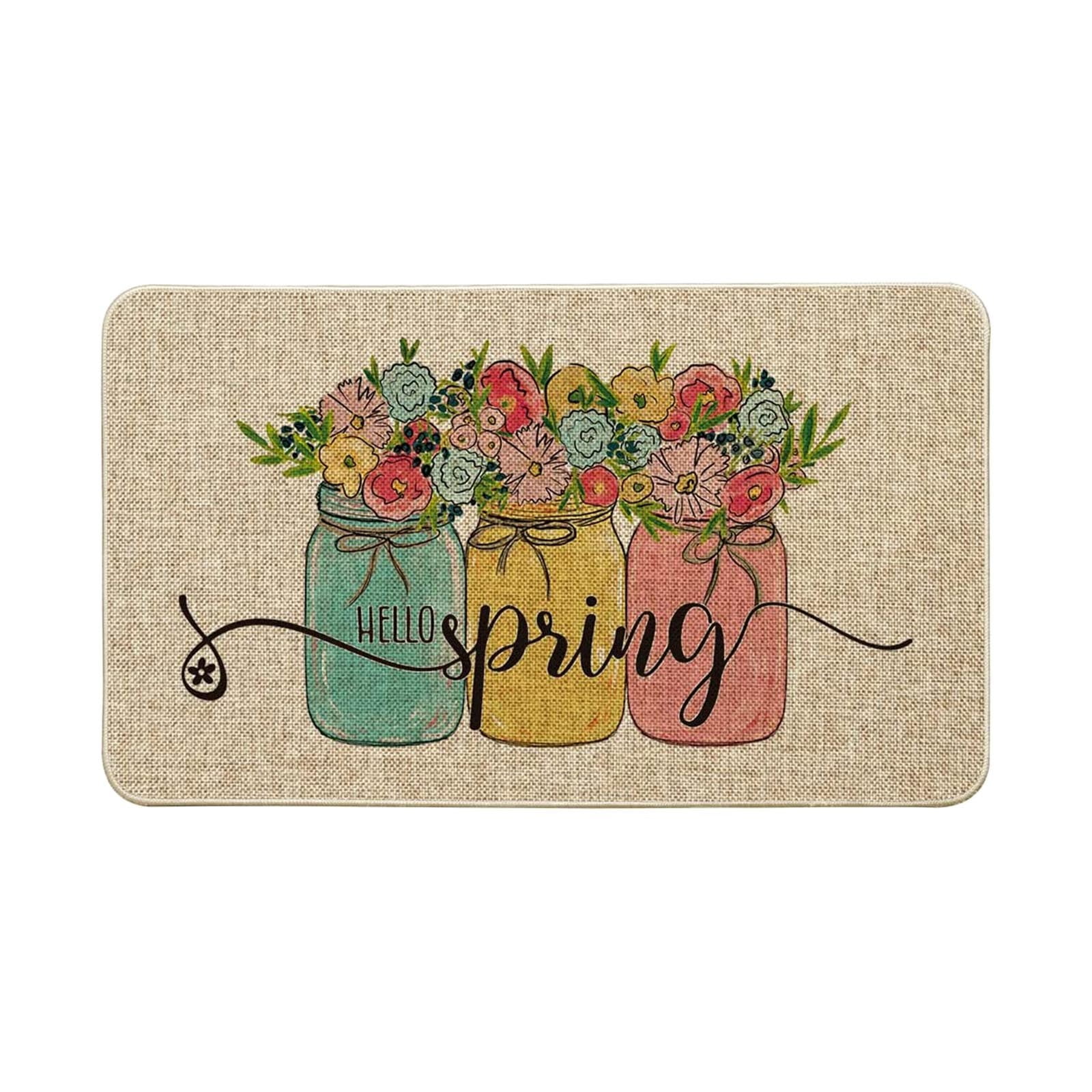 1PCS Spring Summer Mats Floor Mats Holiday Mats Door Mats