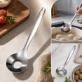 thumbnail image 1 of 1PCS Stainless Steel Scoop Ball Maker, Meatball Maker Spoon with Hole for Home Kitchen use, 1 of 6