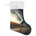 thumbnail image 1 of 1PCS Storms Christmas Stockings Personalized 18”Large with Plush Cuff Christmas Decorations Stocking Holiday and Family Stocking Tree Fireplace Decor Holiday Decor, 1 of 7