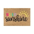 1PCS Summer Door Mat Hello Door Mat Door Mats Summer Decorative