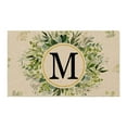 1PCS Summer Floor Mats Letter Family Last Name Initial Doormat Summer