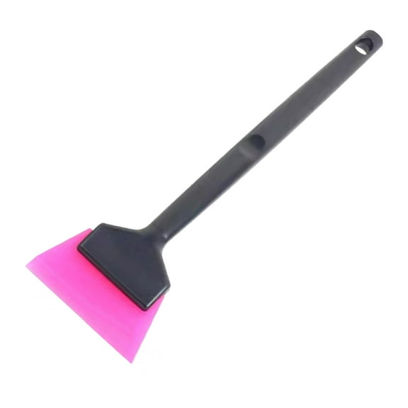 1PCS TPU Small Window Tint Mirror Squeegee Different Softness Rubber Blade Scraper Car Corner Windshield Handheld Cleaning Tool 16.5/22CM