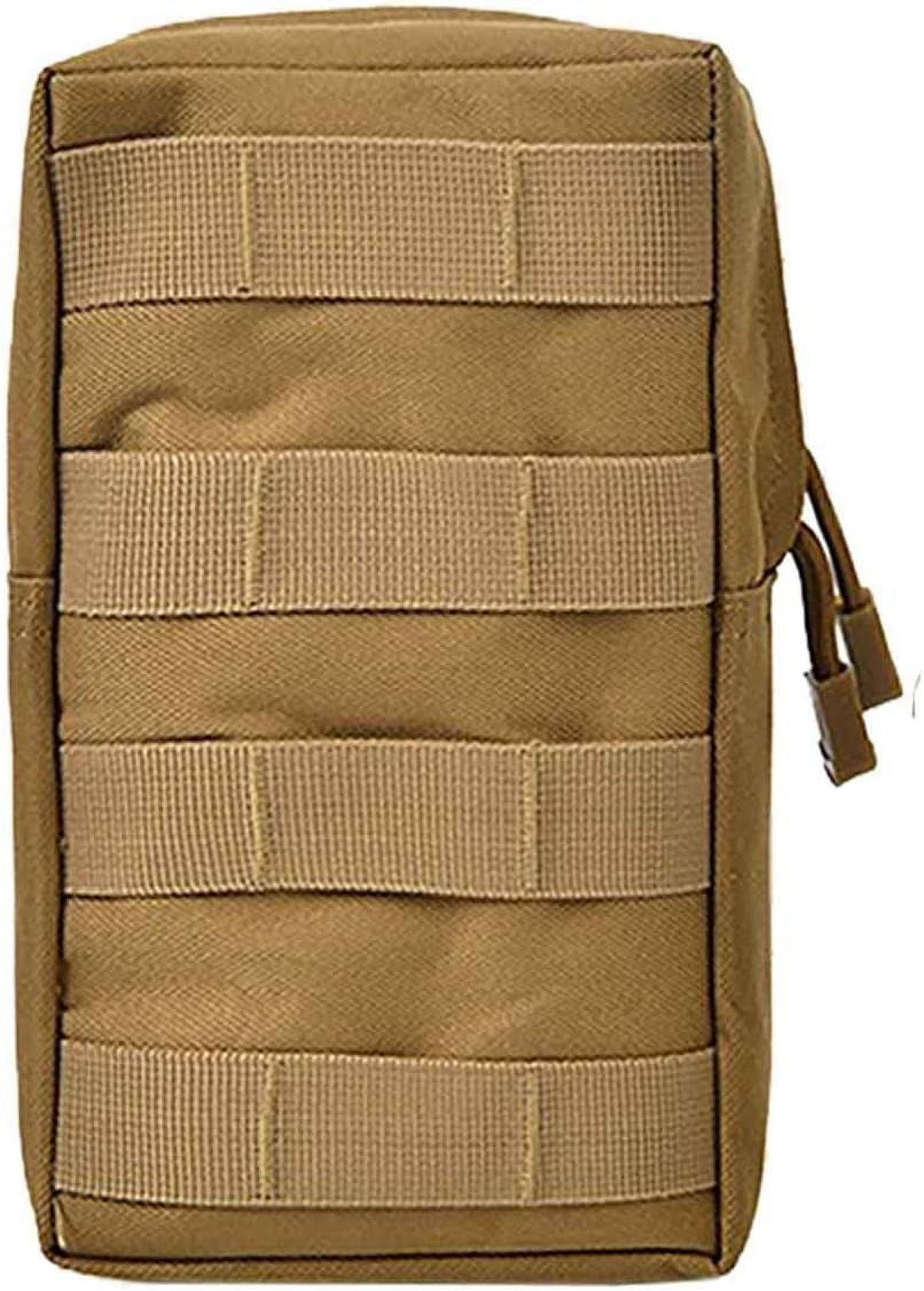 1PCS Tactical Molle Phone Pouch – Slim EDC belt pouch for camping and cycling.