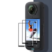 1PCS Tempered Glass Film Compatible for Insta360 X4, Action Camera Lens Protector Guard Panoramic Camera Protective Lens Screen Film 9H Hardness Lens Protection Film