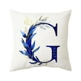 1PCS Throw Pillow Covers Alphabet Decorative Pillow Cases ABC Letter
