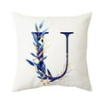1PCS Throw Pillow Covers Alphabet Decorative Pillow Cases ABC Letter