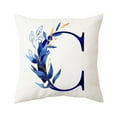 1PCS Throw Pillow Covers Alphabet Decorative Pillow Cases ABC Letter