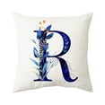 1PCS Throw Pillow Covers Alphabet Decorative Pillow Cases ABC Letter