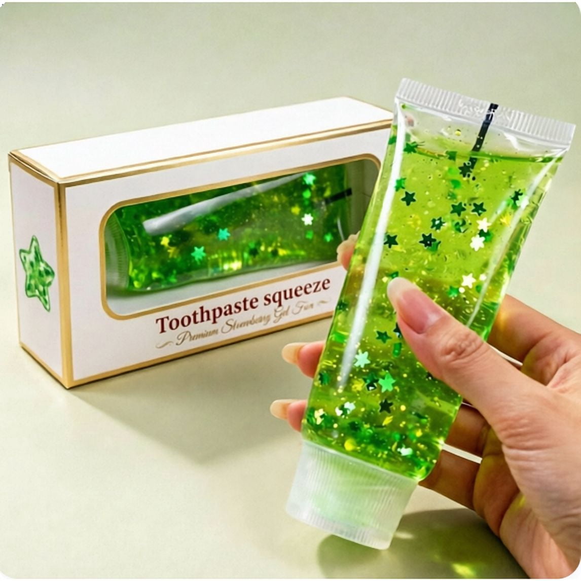 Toothpaste Cubes 1PCS Toothpaste Squishies Toys, Daily Office & At Home Cheese Squishies ...