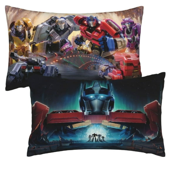 1PCS For Transformers One Movie Themed Character Pillowcases, 20x30 Inch Double-Sided Design Pillow Cases with Hidden Zipper, Soft Breathable Fabric for Lounge Decor and Comfort Pillowcases