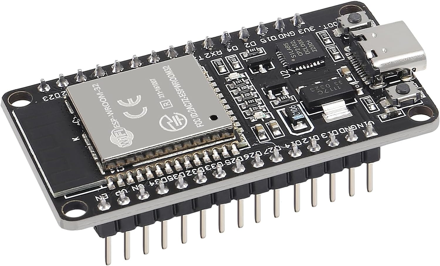 1PCS Type-C ESP32 ESP-WROOM-32 Development Board WiFi + Bluetooth ...